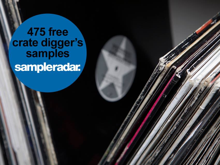 ノイズの乗ったヴィンテージ風サウンドが475個も収録された無料サンプルパック「475 free crate digger’s samples」