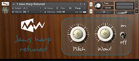 Jaws Harp Retuned