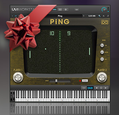 UVI Workstation内でゲーム!? UVIから遊び心たっぷりのクリスマスプレゼント！