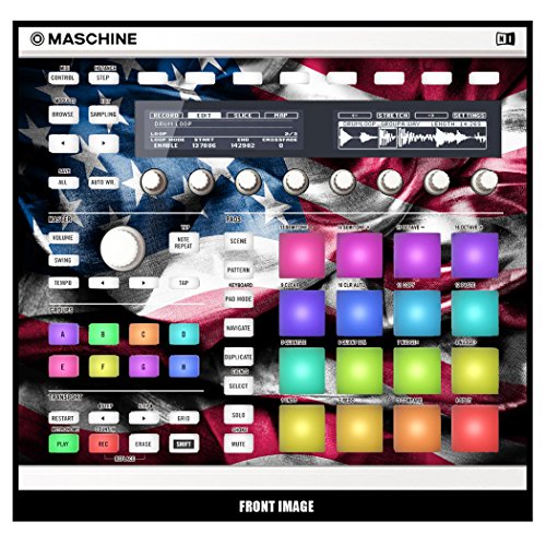 『GrooveGlorySticker』が販売しているド派手なMASCHINE MK2用カスタムステッカー
