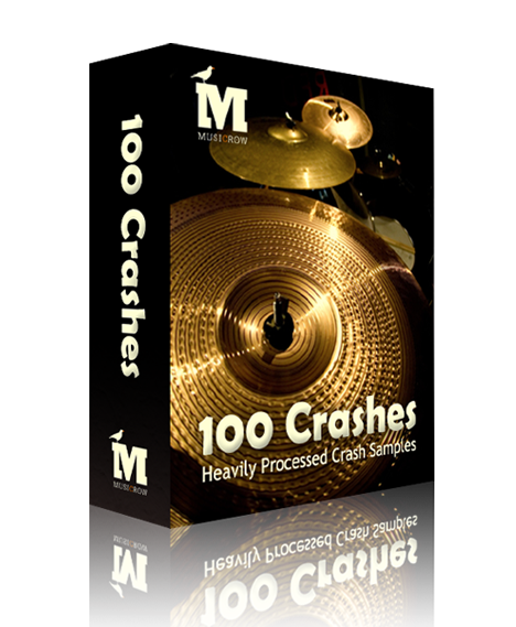 【※終了】シンバル音源 Musicrow 『100 Crashes』 通常19ドルが無料配布中！3/30まで