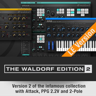 【終了】通常19,90ユーロの『Waldorf Edition 2 LE』が期間限定で無料配布中！4/6まで