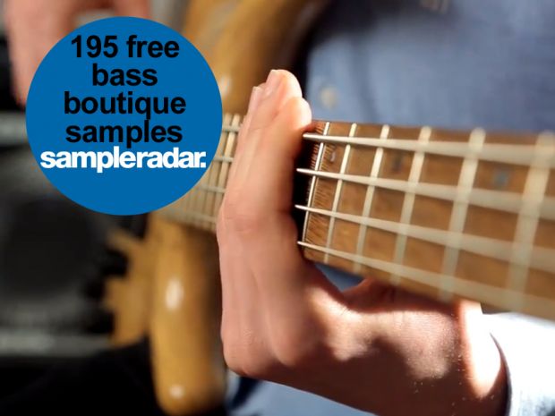 エレキベース、シンセベースが収録された無料サンプルパック『195 Free Bass Boutique Samples』