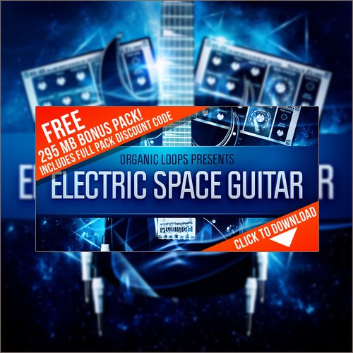 ディレイを駆使した無料ギターループサンプルパック『Electric Space Guitars Free Sampler』