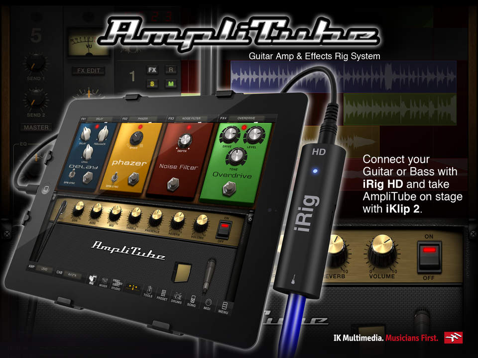 【※終了】iOS版『AmpliTube』通常2400円が、1週間限定で無料配布中！