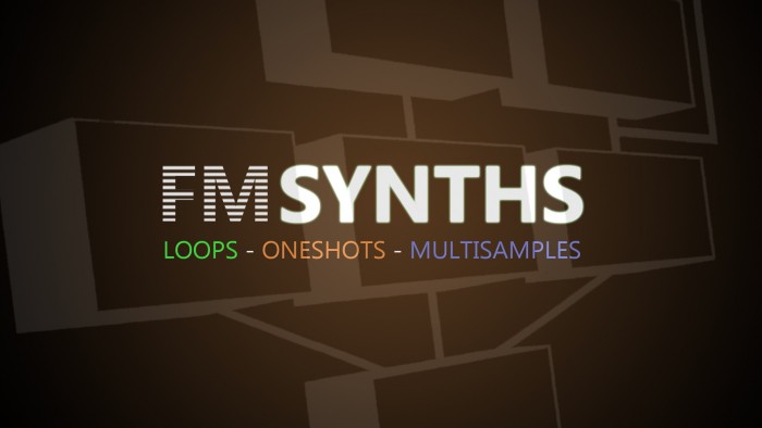 FMシンセで作成されたドラムやシンセワンショットを大量に収録！無料サンプルパック『FM Synths』