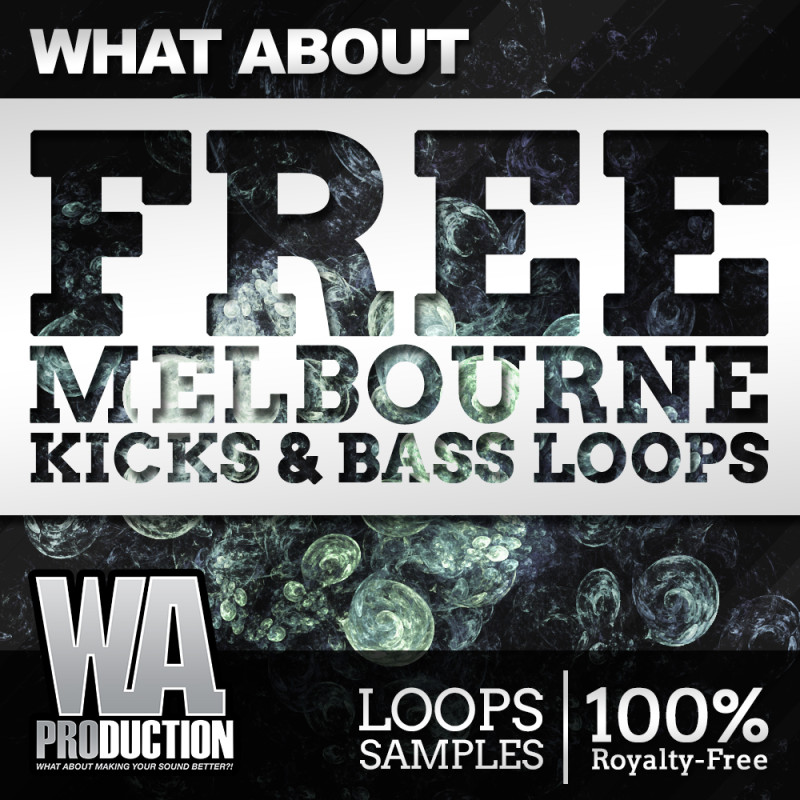 クロマチックで収録されたベースサンプルを収録したEDM向け無料サンプルパック『Free Melbourne Kicks & Bass Loops』
