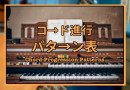 作曲の強い味方！PC/スマホに対応した作曲支援ツール『コード進行パターン表』が公開