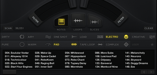 exhale presets browser2