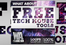 ボーカル・トップループなどTech House向けのサンプルを128個収録した無料サンプルパック『FREE Tech House Tools』
