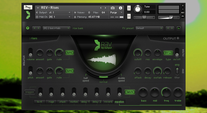 output rev Rise