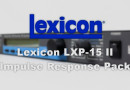 Lexicon LXP-15 IIのインパルスレスポンスが50個収録された無料IRパック『Lexicon LXP-15 II Impulse Response Pack』