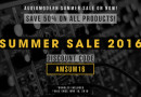 【終了】Audiomodern、全品50%OFFセールを開催中
