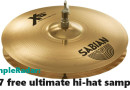 アコースティック、デジタルの両方のハイハットが収録された無料サンプルパック『477 free ultimate hi-hat samples』