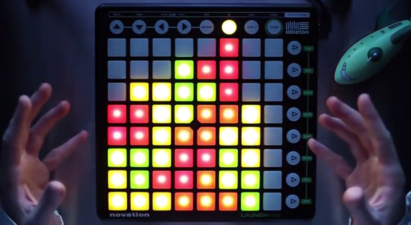 Launchpadでテトリス！？