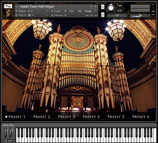 3.2GBの無料オルガン音源「Leeds Town Hall Organ」